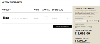 Tot €1000 korting op OM-1 camera bundels bij OM System