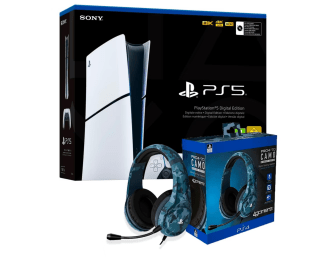 PS5 Digital slim 1TB + Hogwarts legacy + Auriculares por solo 400,90€ (Nuevos usuarios 240,54€)