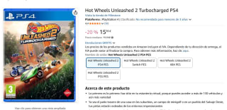 Juego Hot Wheels Unleashed 2 Turbocharged PS4 por 14,87€