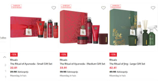15% korting op diverse Rituals geschenksets bij Wehkamp