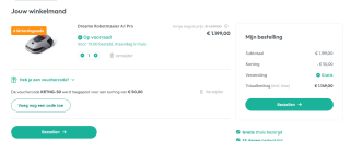 DREAME A1 Pro Robotmaaier Grijs voor €1149 dmv code bij Art & Craft