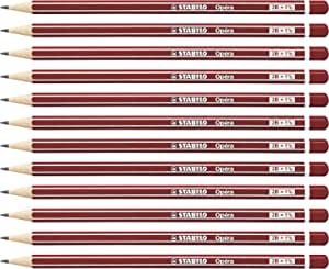 Caja con 12 unidades Lápiz de grafito STABILO Opéra de Dureza 2B por 2,90€