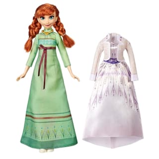Hasbro Disney Frozen 2 Fashion + Extra vestido Anna, multicolor por 9,99€