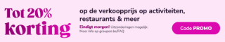 Tot 20% korting bij Groupon België