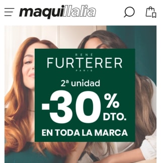 -30% en la Segunda Unidad de Furterer.