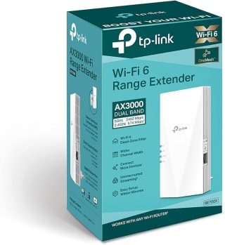 TP-Link RE700X - WiFi Versterker - WiFi 6 voor €57,90 bij Amazon