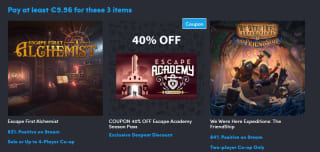 Humble Bundle Great Escape Room Bundle vanaf €1