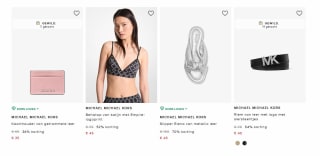 Tot 70% korting in de sale van Michael Kors