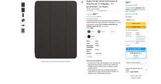 Funda Apple Smart Folio para el iPad Pro de 11 Pulgadas 3.ª generación por 49,99€