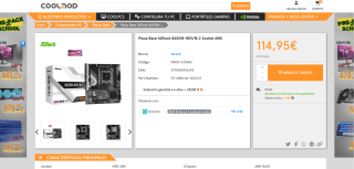 Placa ASRock B650M-HDV/M.2 base Micro-ATX socket AM5 por solo 114,95€