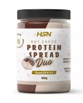 Crema Hiperproteica NutChoco DUO de HSN de 300gr por 2,99€