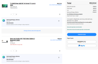 Samsung TV 55" QNX1D Neo QLED 4K Smart TV con IA 2024 + Barra sonido HW-T420 por 857,79€