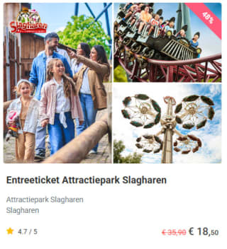 €2,50 extra korting bij Tripper