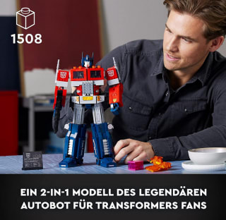 LEGO 10302 Icons Optimus Prime Set Transformers a solo 115,65€
