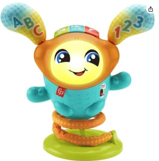 Boti Robotito Saltarín, Juguete electrónico para Aprender Letras y números marca Fisher Price por 24,64€