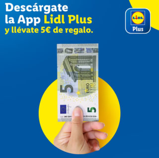 Gratis 5€ para tu compra en Lidl