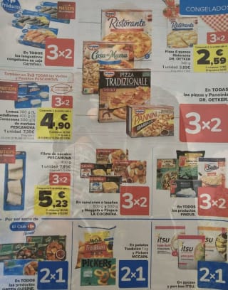Promoción 3x2 y 2x1 Folleto Carrefour del 24 de mayo - 10 junio 2024