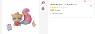 The Beasties Bellies - Glusty Glitter Lover por 8.87€