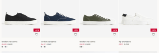 Diverse Heren (canvas) sneakers voor €4,99 bij H&M