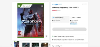 RoboCop: Rogue City Xbox Series X for only £20