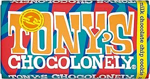 Tony's Chocolonely Milk Chocolate Cookie Bar: £2.50