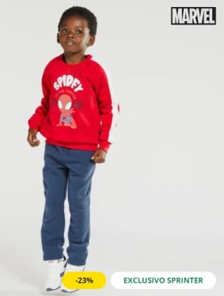 Chándal infantil Spiderman por 9,99€