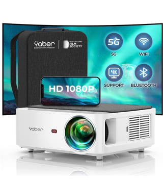 Proyector WiFi Bluetooth 1080P Nativo Soporta 4K por 124,99€