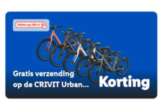 CRIVIT Urban E-bike voor €1299 in de Lidl webshop