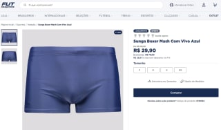 Sunga Boxer da Mash - R$ 29,90