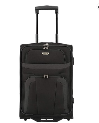 Travelite Orlando, Maleta Equipaje De Mano 2 Ruedas 53cm color negro por 39,95€
