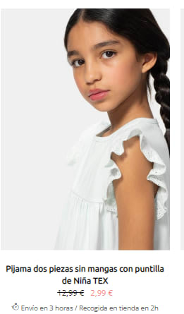 Pijamas infantiles y de bebé desde 1,99€