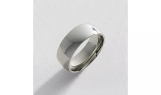 Revere Stainless Steel Wedding Band Ring - £6.99
