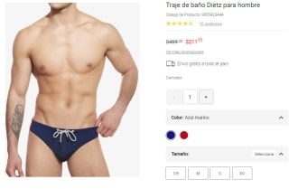 Traje de baño Diëtz para Hombre por $211 | Descuento Liverpool