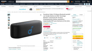 Altavoz Bluetooth Soundcore Select 2S por 31,99€