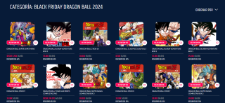 Hasta 50% + 10€ descuento extra en productos Dragon Ball y mas cosas