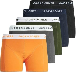 Pack 5 boxers Jack and Jones talla L por 18,30