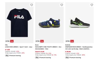 20% extra korting op de sale tot 50% bij Zalando