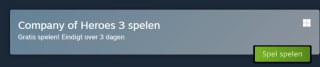 Company of Heroes 3 gratis bij Steam