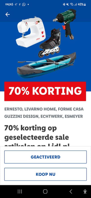 PARKSIDE® Draaibank voor €30 in de Lidl webshop