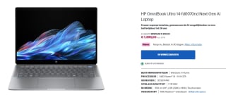 HP OmniBook Ultra 14-fd0070nd laptop voor €1399 bij HP Store