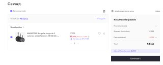 Magefesa Lote de 3 sartenes modelo borgoña de 18/20/24 por sólo 12,56€