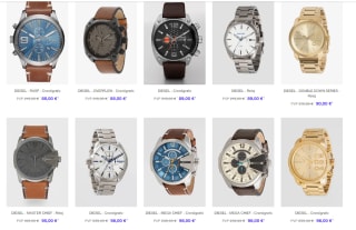 Recopilación relojes marca Diesel desde 58€