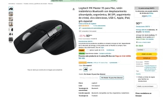 Logitech MX Master 3S para PC/Mac inalámbrico Bluetooth por 78,39€