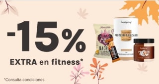 -15% de Descuento Extra en Fitness.