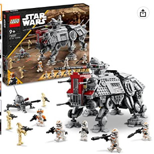 LEGO 75337 Star Wars Caminante AT-TE articulado a 112.80€