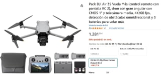 DJI Air 3S Fly More Combo + RC151 Smart Controller voor €1.281,77 via Amazon