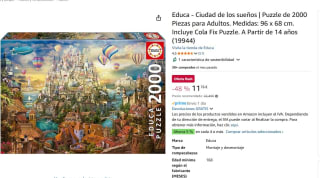 Puzzle Ciudad de los Sueños de 2000 Piezas 19944 marca Educa por 11,75€