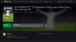 EA SPORTS FC™ 25 Standard Edition para Xbox One y Xbox Series X|S por 23,99€