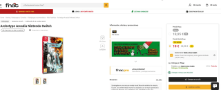 Juego Archetype Arcadia Nintendo Switch por 18€ socios (18,95€ no socios)