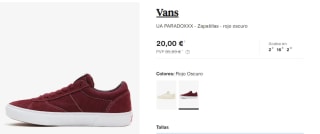 Zapatillas Vans desde solo 18,50€ ofertaza